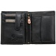 1642 Leather Two Fold Notecase Wallet with Zip Coin Pocket