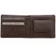 1642 Leather Two Fold Notecase Wallet with Coin Pocket
