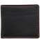 1642 Multi Colour Two Fold Leather Wallet with Coin Pocket