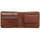 1642 Vachetta Two Fold Mens Leather Wallet with Coin Pocket