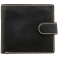 1642 Vachetta Two Fold Mens Leather Wallet with Coin Pocket and Tab