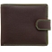 1642 Multi Colour Two Fold Leather Wallet with Coin Pocket and Tab
