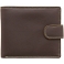 1642 Multi Colour Two Fold Leather Wallet with Coin Pocket and Tab