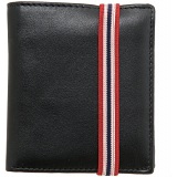 1642 Leather Two Fold Notecase Wallet with Elastic Fastener