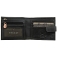 1642 Two Fold Mens Leather Tab Wallet with Coin Tray