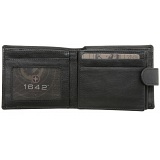1642 Leather Two Fold Notecase Wallet / Credit Card Holder