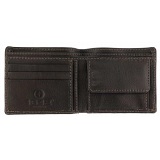 1642 Oregon Two Fold Leather Notecase / Wallet with Coin Pocket
