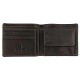 1642 Oregon Two Fold Leather Notecase / Wallet with Coin Pocket