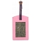 1642 Buttons Applique Leather Passport Holder and Luggage Tag