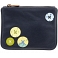 1642 Buttons Applique Zip Top Coin Purse and Keyring Gift Set