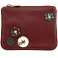 1642 Buttons Applique Zip Top Coin Purse and Keyring Gift Set