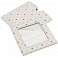 1642 Polka Leather Coin Purse and Mirror Gift Set (White)