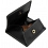 1642 Oregon Classic Leather Coin Pouch Black