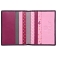1642 Buttons Applique Slim Leather Credit Card Holder / Wallet