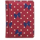 1642 Polka Slim Leather Credit Card Holder / Wallet (Bow Print)