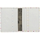 1642 Polka Slim Leather Credit Card Holder / Wallet (White)