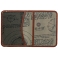 1642 Vachetta Leather Travel Pass / Oyster Card Holder Wallet