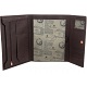 1642 Leather A4 Flap Over Conference Folder / Portfolio / Folio