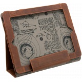 1642 Hunter Leather Apple iPad Case / Folding iPad Stand