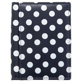 1642 Polka Slim Leather Credit Card Holder / Wallet