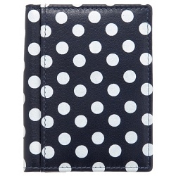 1642 Polka Slim Leather Credit Card Holder / Wallet