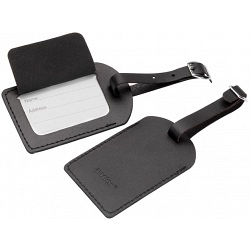 Antler Luggage Luxury Leather Identity / Security Tags x 2