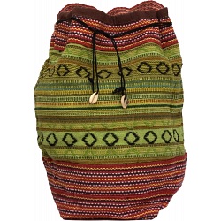 Baeres Woven Bucket Bag / Shoulder Bag with Shell Tassels