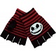 The Nightmare Before Christmas Stripe Fingerless Winter Gloves / NBX / NBC
