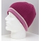 Beechfield Mulberry Pink Heavy Gauge Knitted Winter Beanie Cap