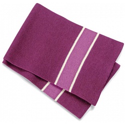Beechfield Mulberry Pink Knitted Woolen Winter Scarf
