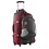 Caribee Fast Track 75 Wheeled Trolley Backpack / Rucksack / Bag Charcoal / Red 