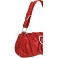 Charley Clark Small Red Faux Leather Grab Handbag / Shoulder Bag