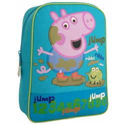 Peppa Pig George Childrens Bag / Kids Blue Backpack / Rucksack