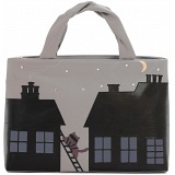 Ciccia Midnight Peeping Tom Leather Grab Bag / Handbag