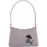 Ciccia Cat In The Rain Leather Underarm Shoulder Bag