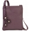 Ciccia Hanging Flower Leather X Cross Body Bag / Handbag Blueberry 