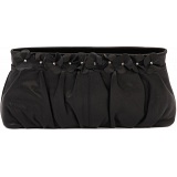 Ciccia Flower Cluster Leather Clutch Bag / Handbag