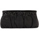 Ciccia Flower Cluster Leather Clutch Bag / Handbag
