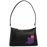 Ciccia Cat Puss In Boots Leather Underarm Shoulder Bag / Handbag