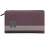 Ciccia Off The Wall Large Leather Tri-Fold Cat Face Purse / Wallet Blueberry 