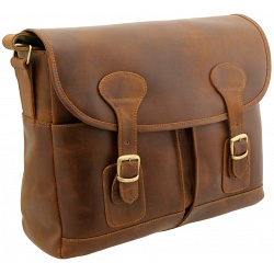 Detour Leather Satchel Bag / Messenger (Tan) Detour Leather Satchel Bag / Messenger (Tan)