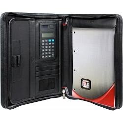 Gino Ferrari Ambassador A4 Zip Around Folio / Conference Folder