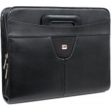 Gino Ferrari Diplomat A4 Zip Around Folio with Drop Handles