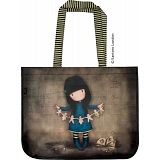 Gorjuss Bag I Found My Family In A Book Large Shopping Bag / Shoulder Bag