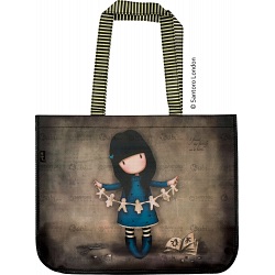 Gorjuss Bag I Found My Family In A Book Large Shopping Bag / Shoulder Bag