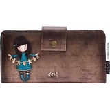 Gorjuss Purse I Found My Family In A Book Large Wallet / Card Holder Purse