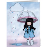 Gorjuss Cards Puddles Of Love Greeting Card