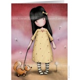 Gorjuss The Pretend Friend Greeting Card