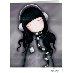 Gorjuss The Song Greeting Card