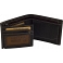 GreenLand Nature Hand Brushed Leather Tri-Fold Zip Wallet with Coin Pouch GreenLand Nature Hand Brushed Leather Tri-Fold Zip Wallet with Coin Pouch